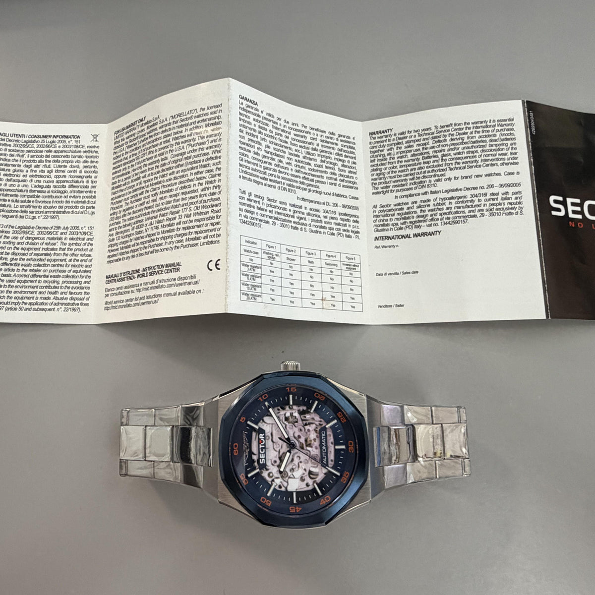 Orologio Sector Otto150 uomo R3223150001
