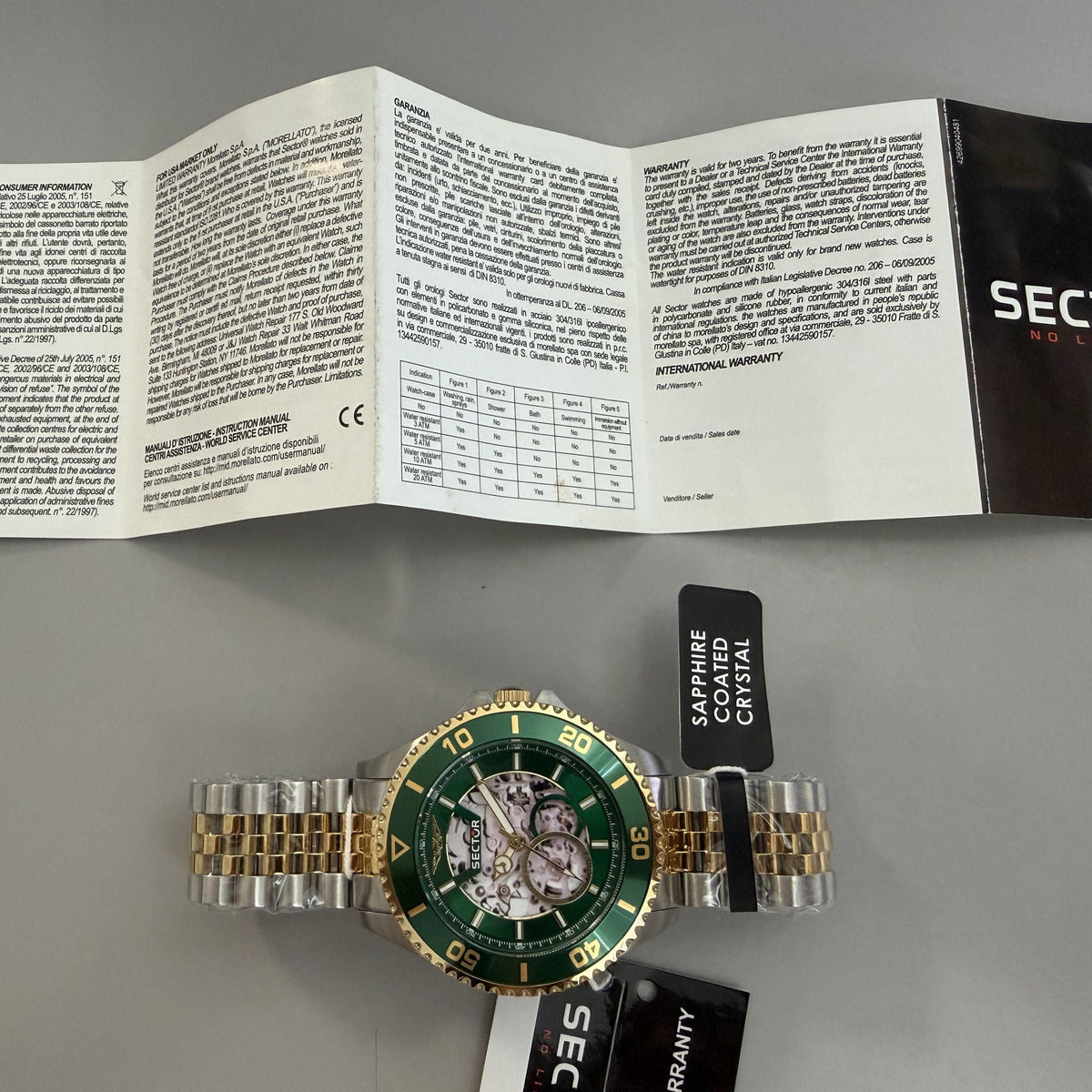Orologio Sector 230 uomo R3223161024