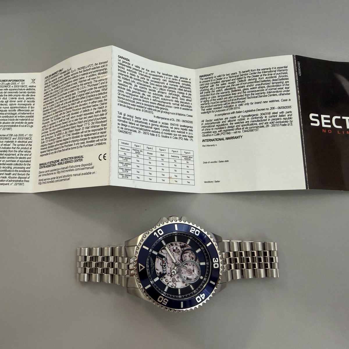Orologio Sector 230 uomo R3223161025