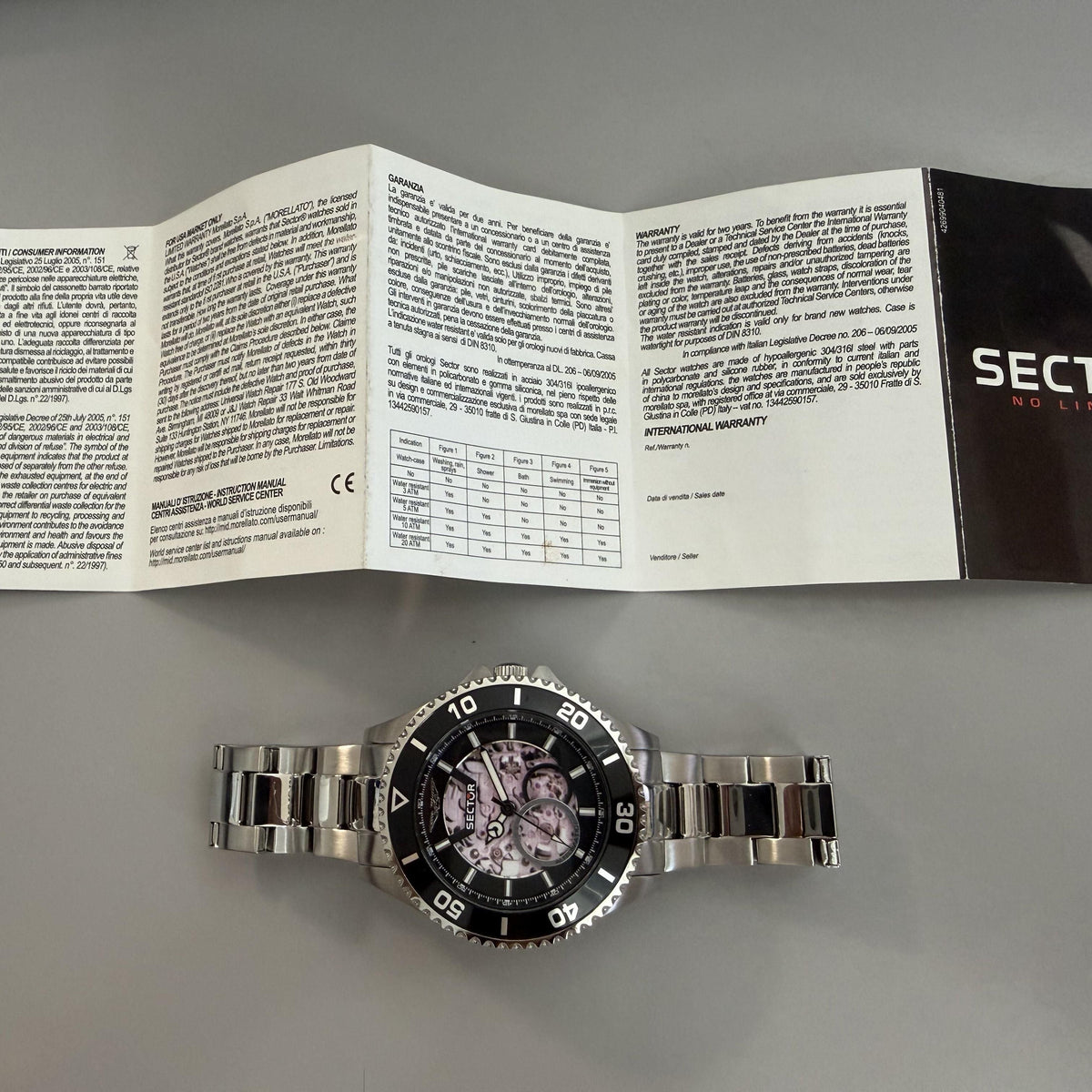 Orologio Sector 230 uomo R3223161026
