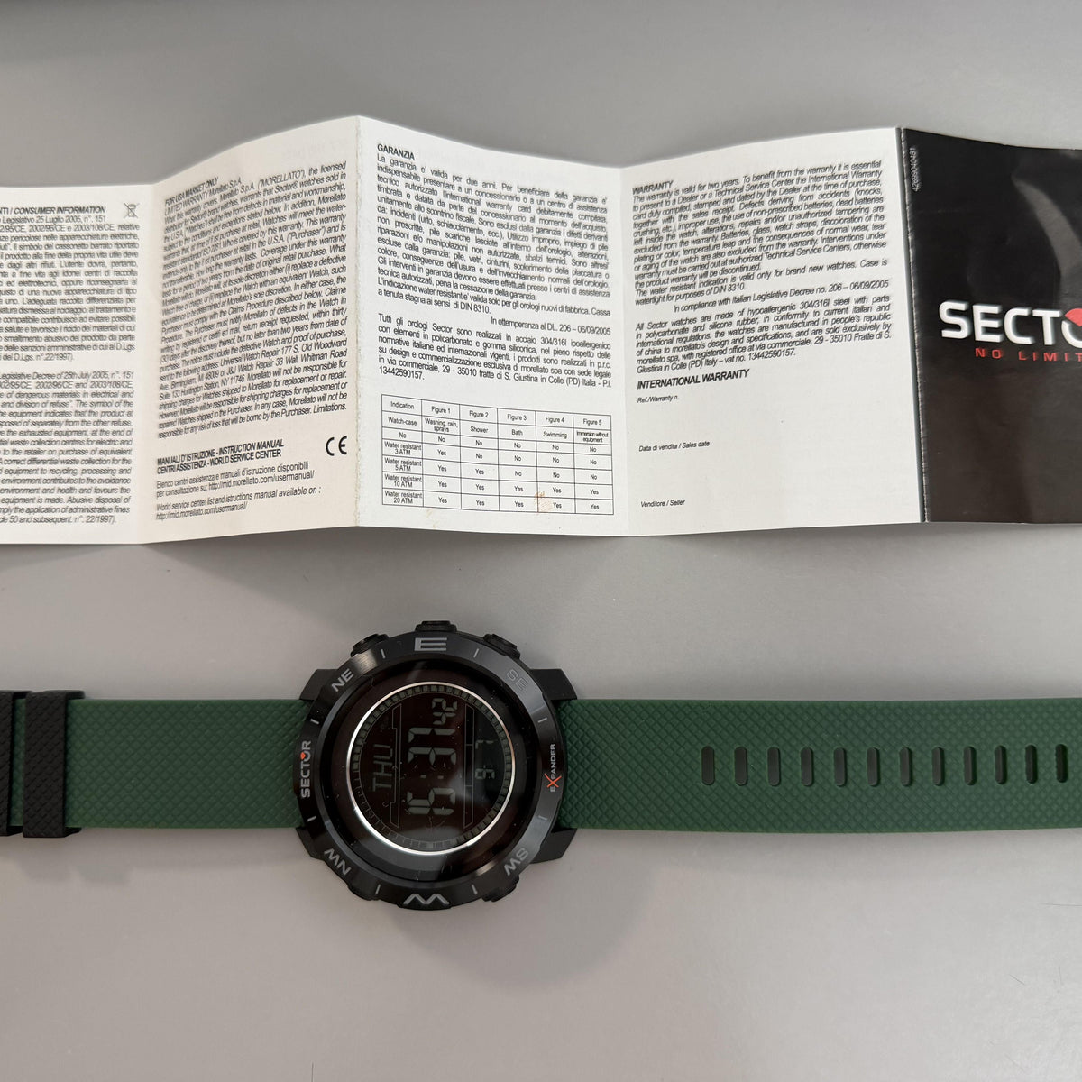 Orologio Sector Ex-52 uomo R3251351001