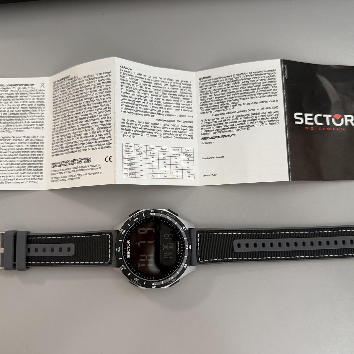 Orologio Sector Ex-53 uomo R3251352001