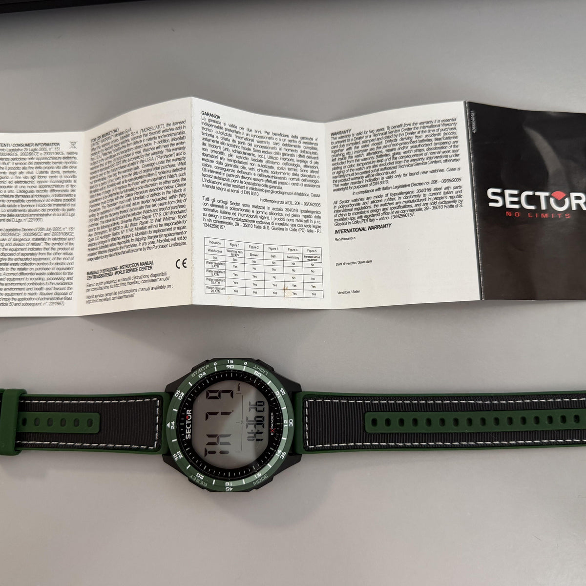 Orologio Sector Ex-53 uomo R3251352002