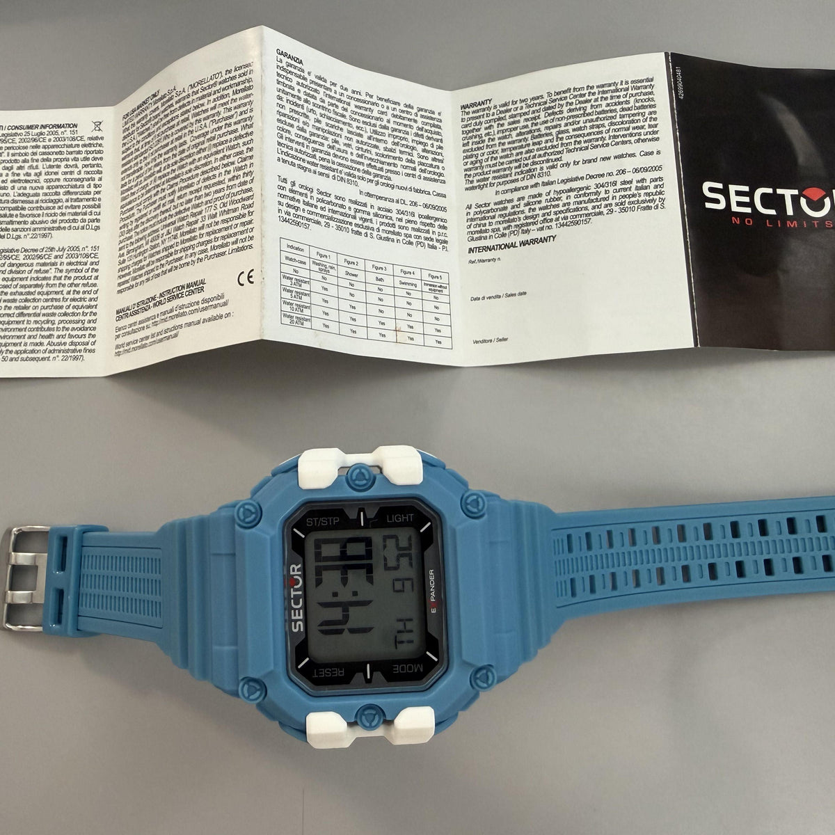 Orologio Sector Ex-55 uomo R3251354002