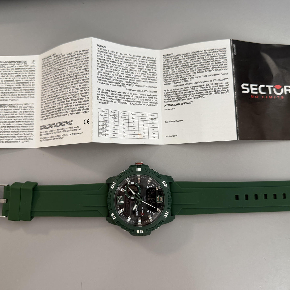 Orologio Sector Ex-56 uomo R3251355001