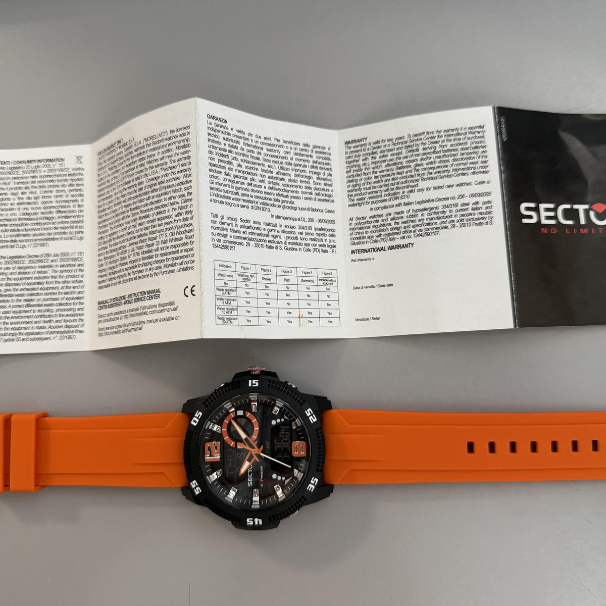 Orologio Sector Ex-56 uomo R3251355002