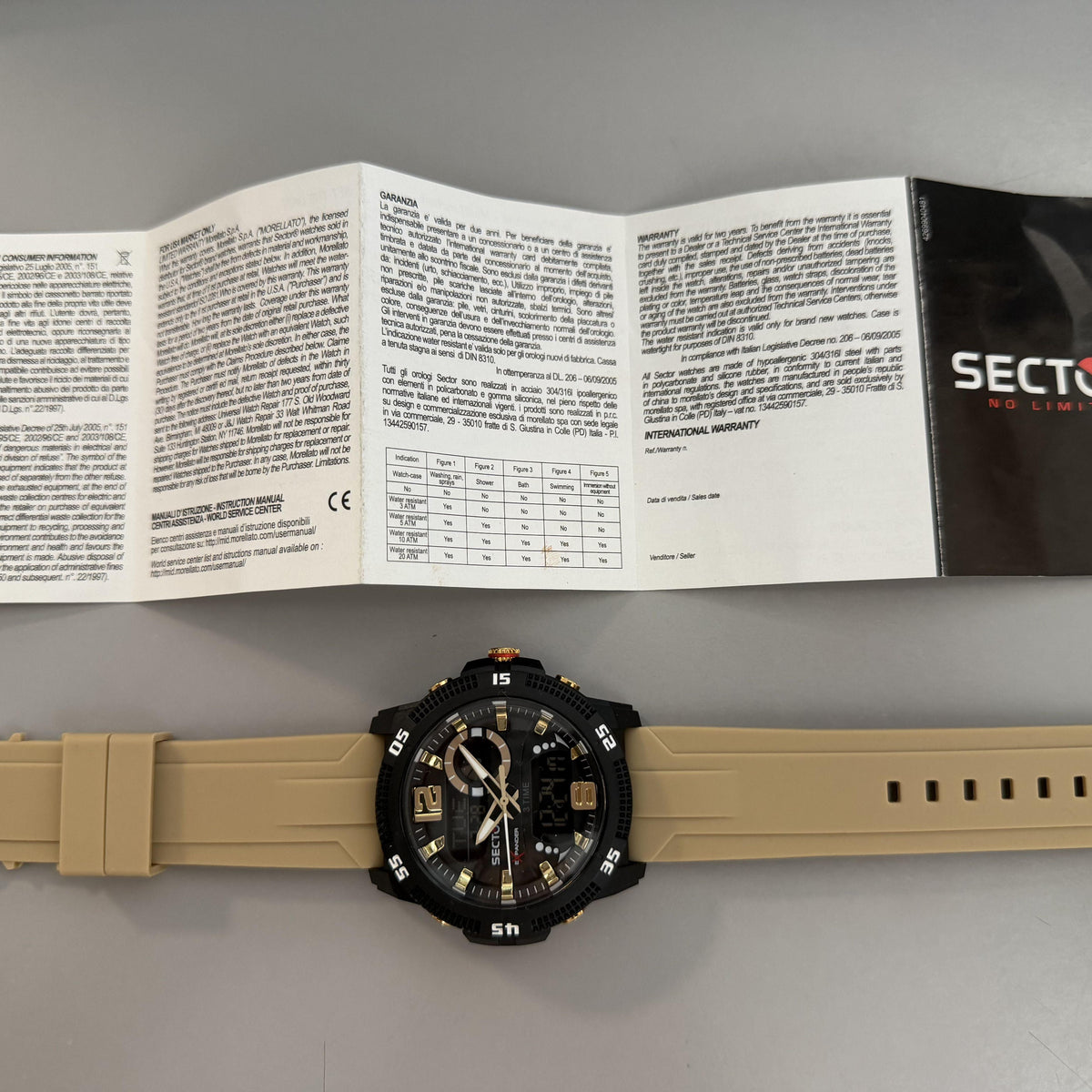 Orologio Sector Ex-56 uomo R3251355003