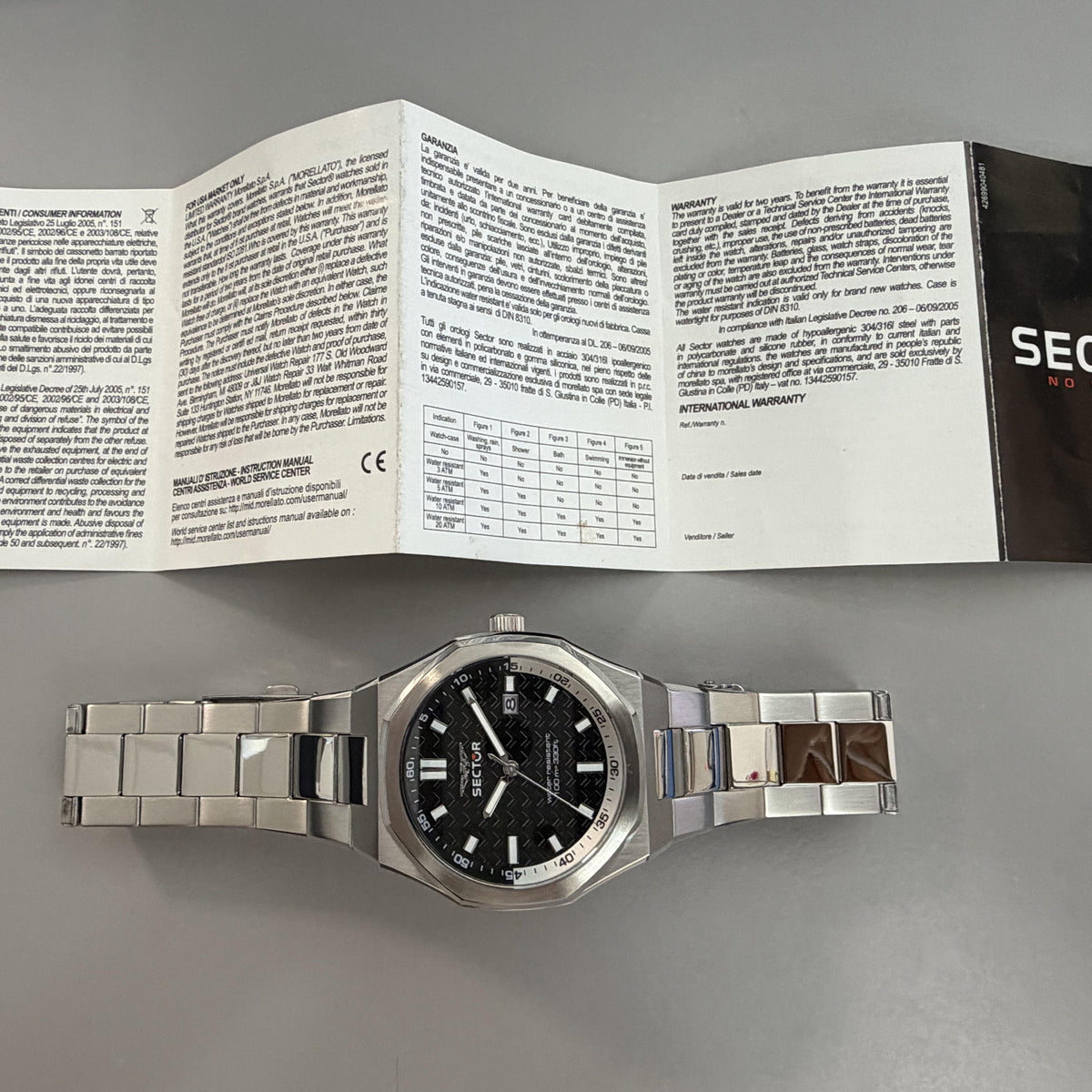 Orologio Sector Otto150 uomo R3253550004