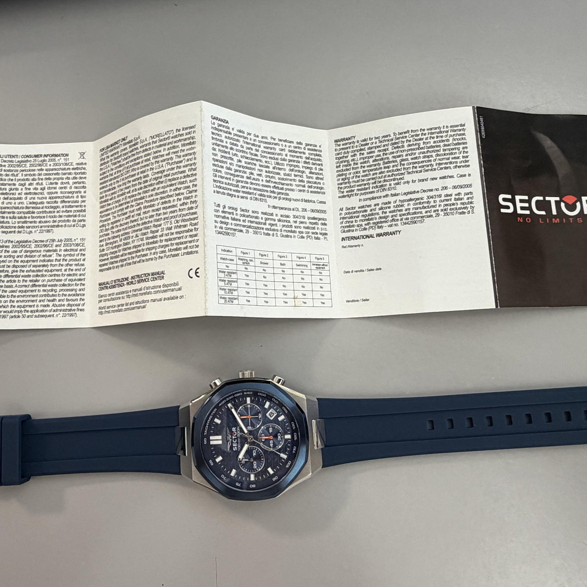 Orologio Sector Otto150 uomo R3271650001