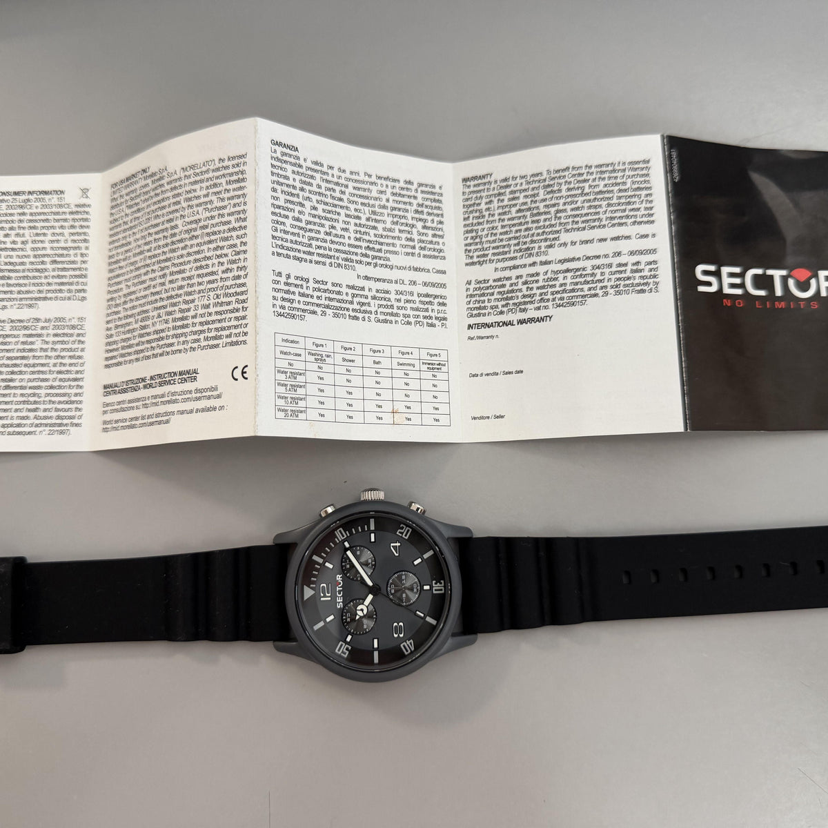 Orologio Sector H2O uomo R3271718004