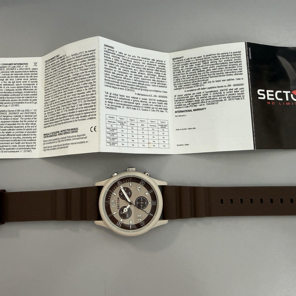 Orologio Sector H2O uomo R3271718005