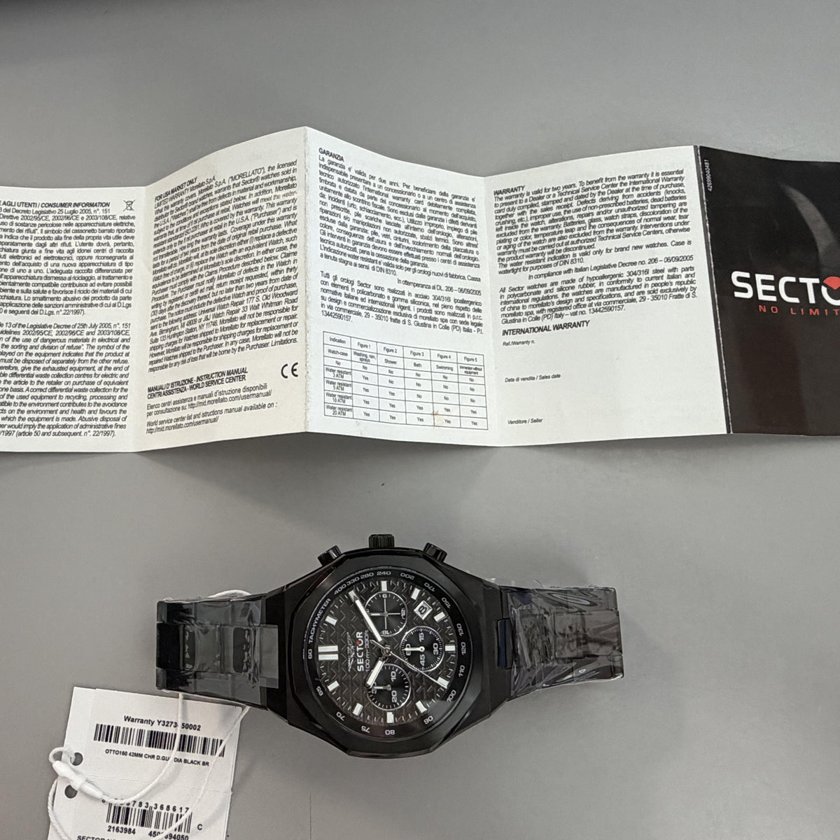 Orologio Sector Otto150 uomo R3273650002