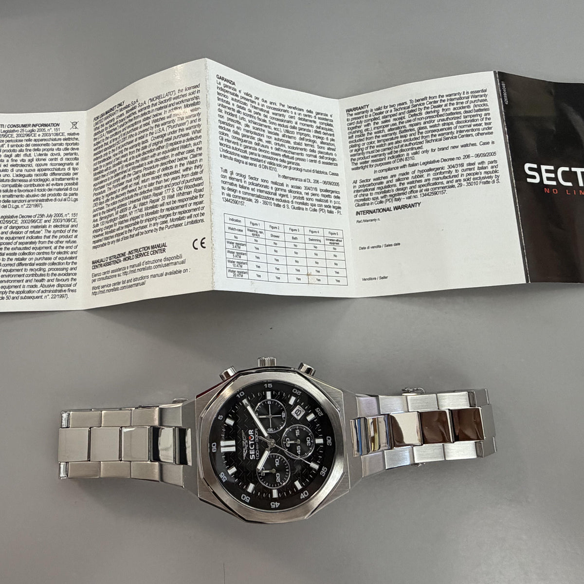 Orologio Sector Otto150 uomo R3273650003