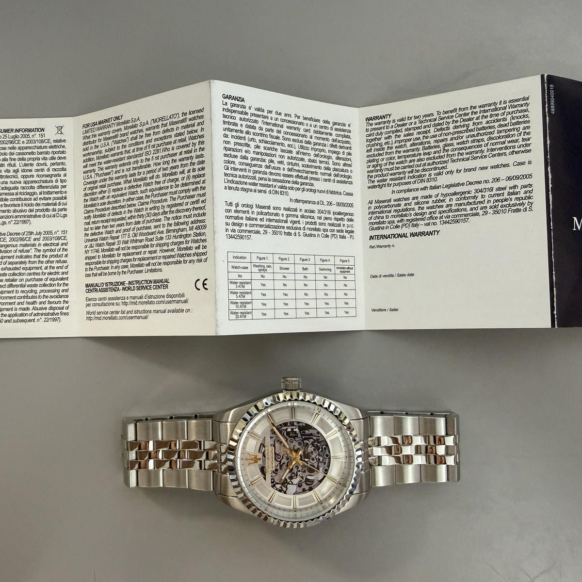 Orologio Maserati Competizione uomo R8823100007