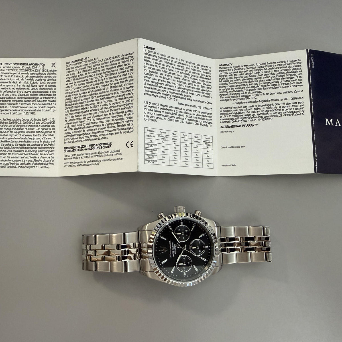 Orologio Maserati Competizione uomo R8853100050