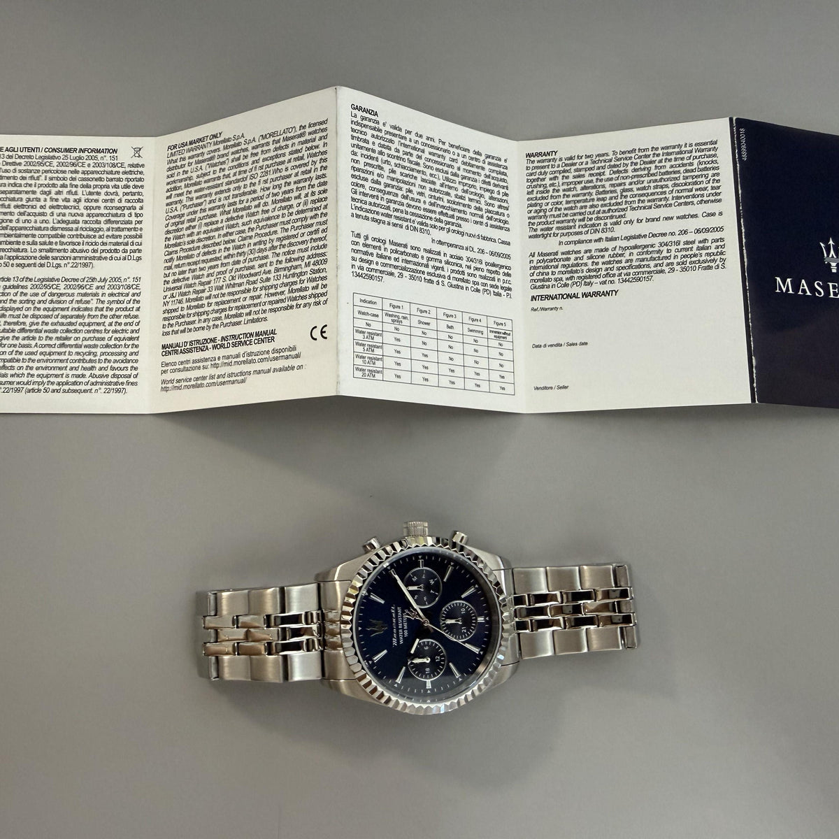 Orologio Maserati Competizione uomo R8853100051