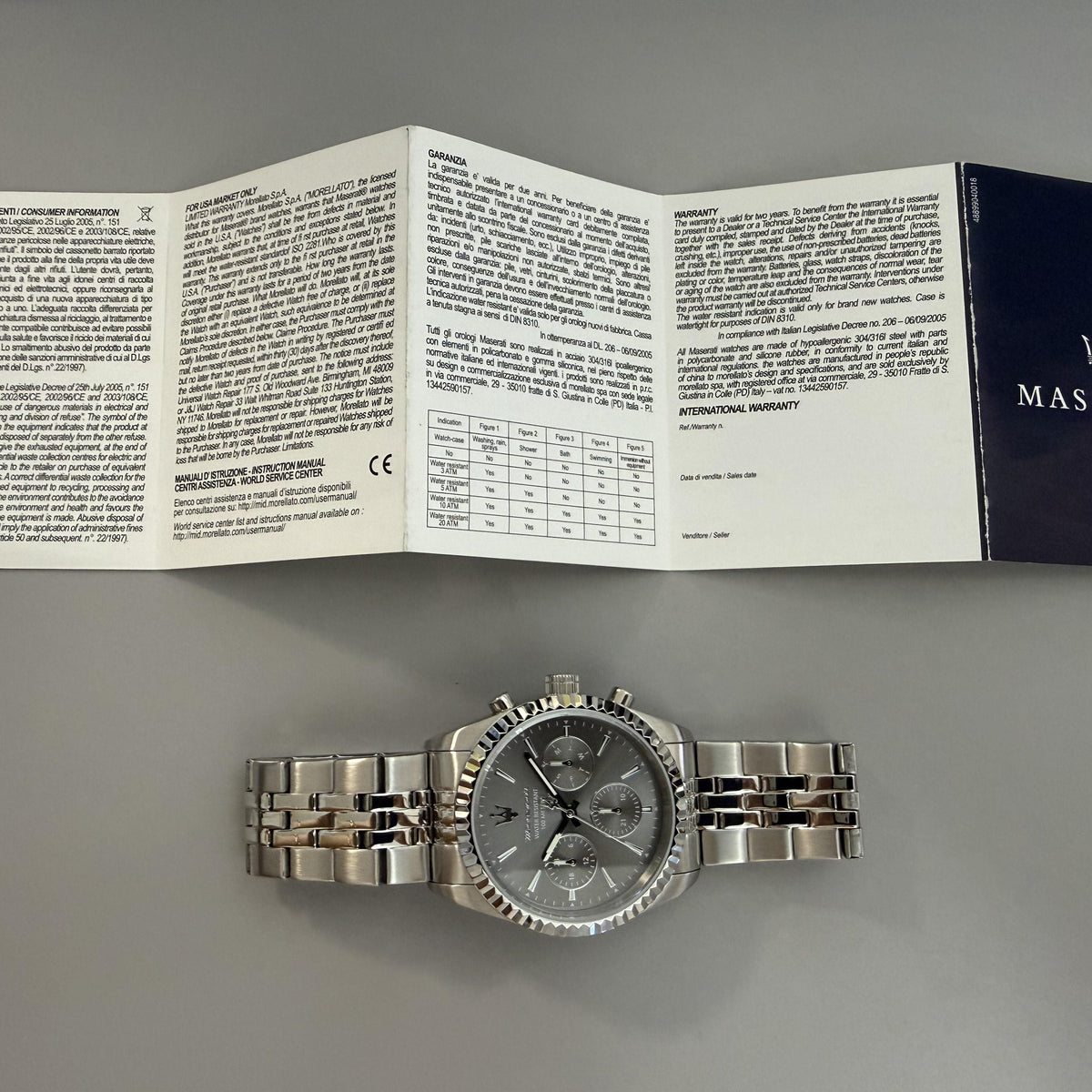 Orologio Maserati Competizione uomo R8853100053