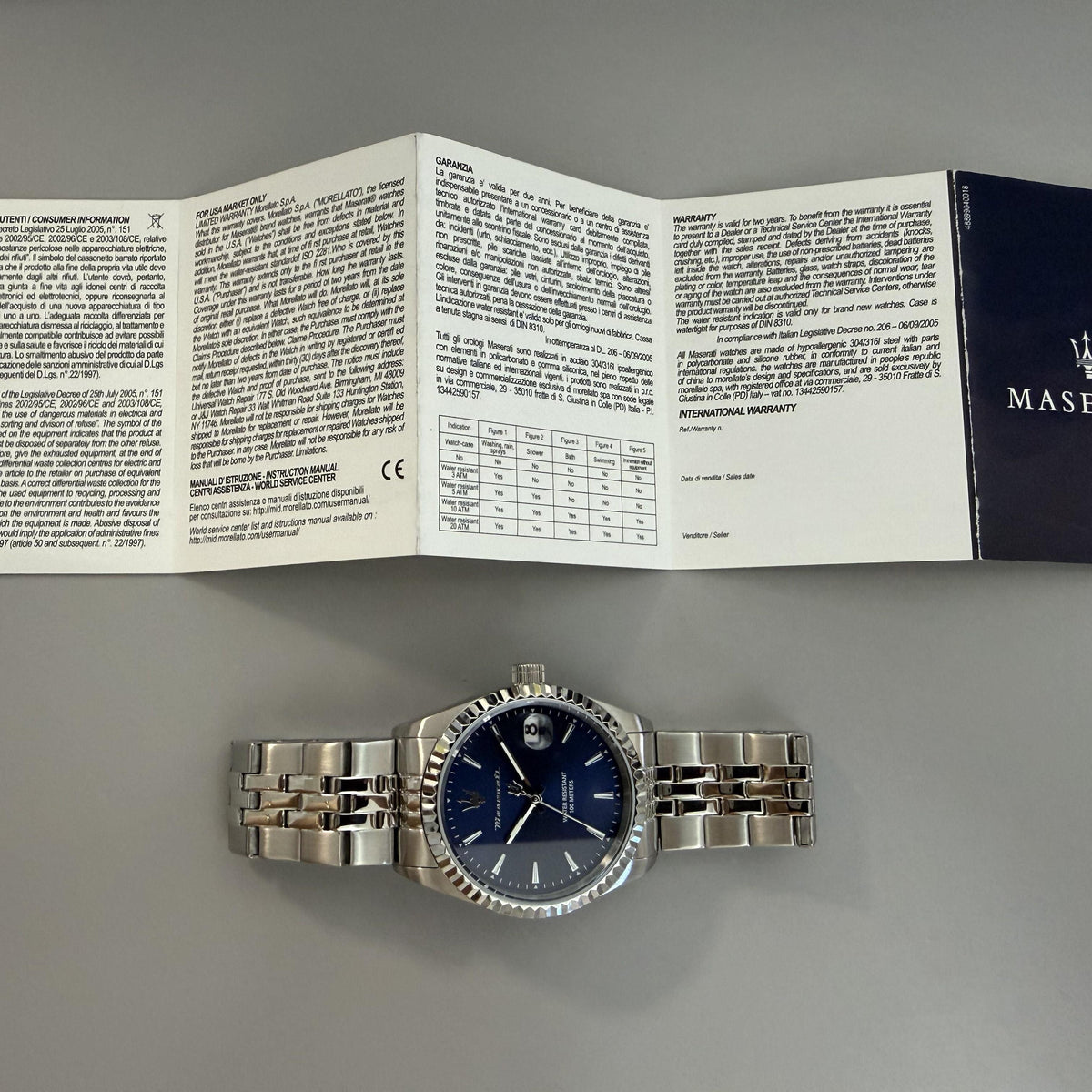 Orologio Maserati Competizione uomo R8853100056