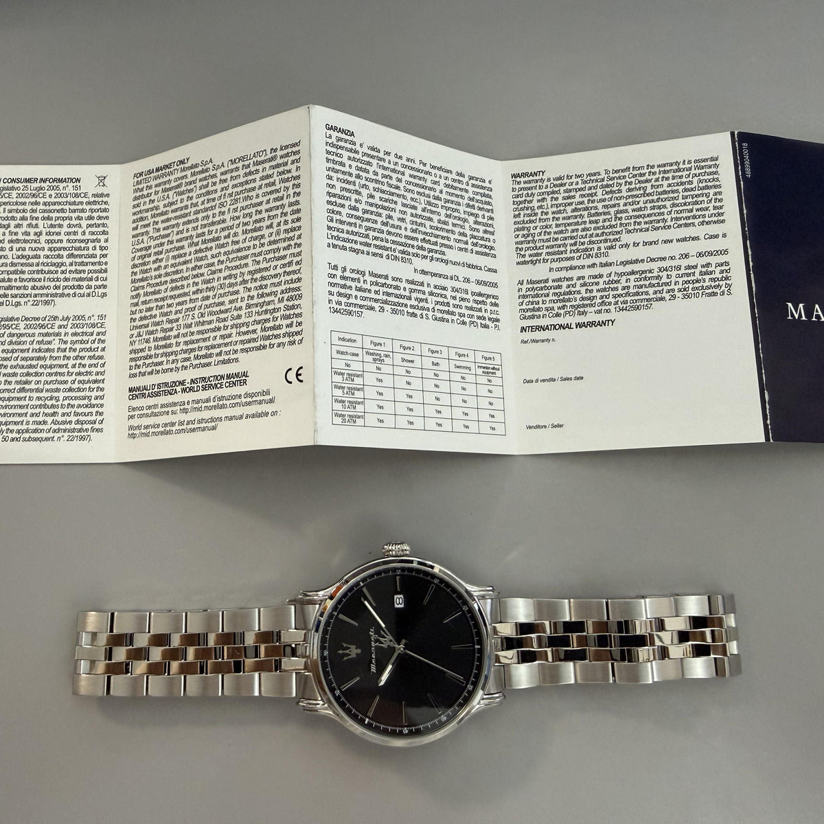Orologio Maserati Epoca uomo R8853118030