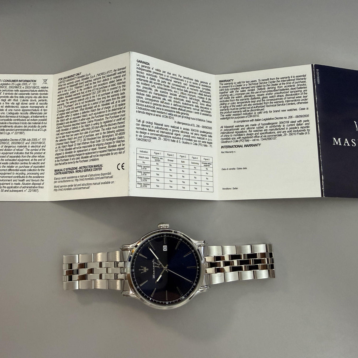 Orologio Maserati Epoca uomo R8853118031