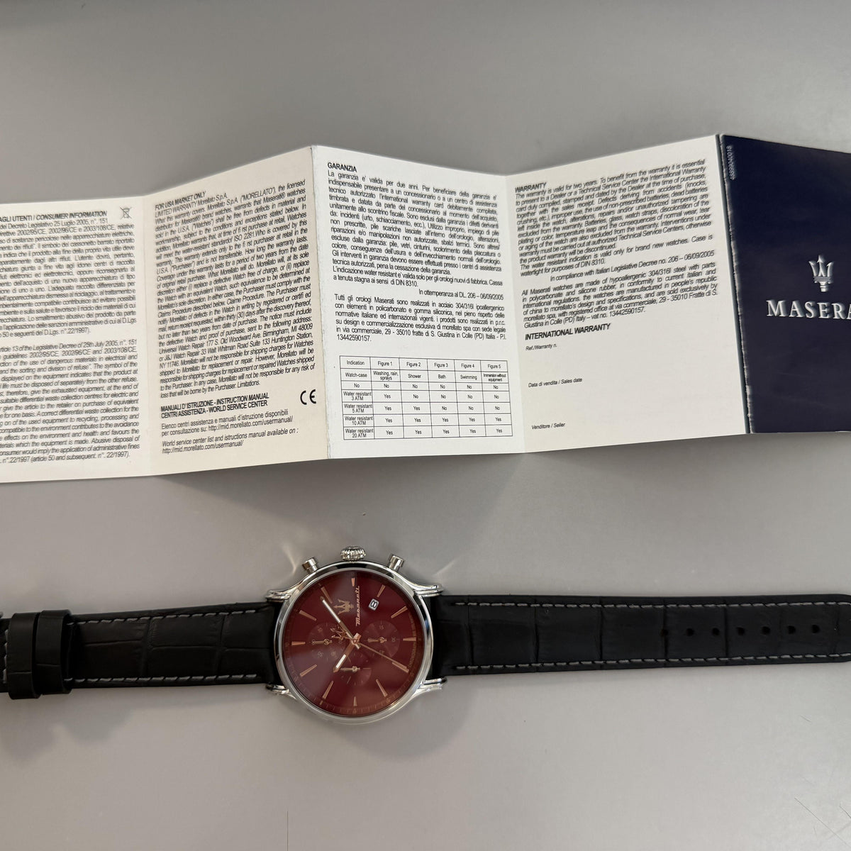 Orologio Maserati Epoca uomo R8871618021