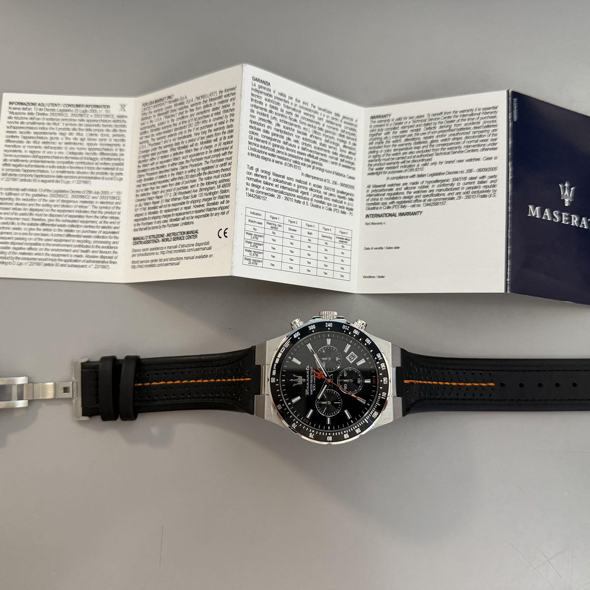 Orologio Maserati Sfida uomo R8871640008