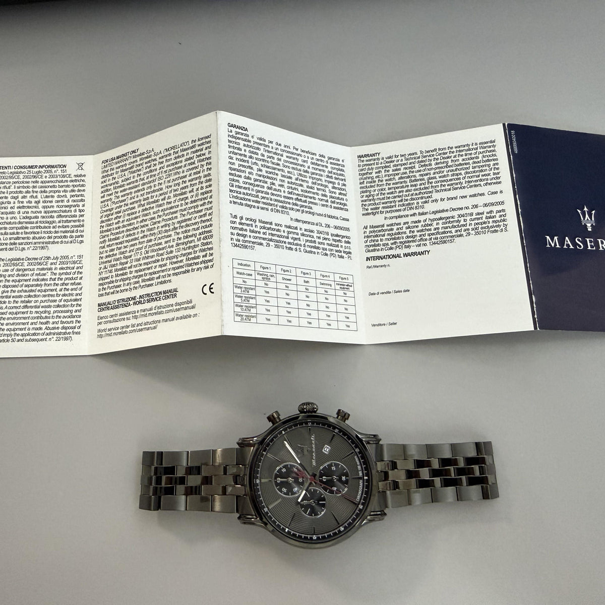 Orologio Maserati Epoca uomo R8873618036