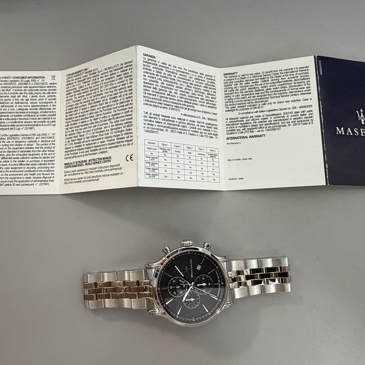 Orologio Maserati Epoca uomo R8873618037