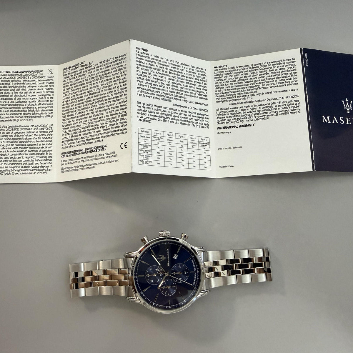 Orologio Maserati Epoca uomo R8873618039