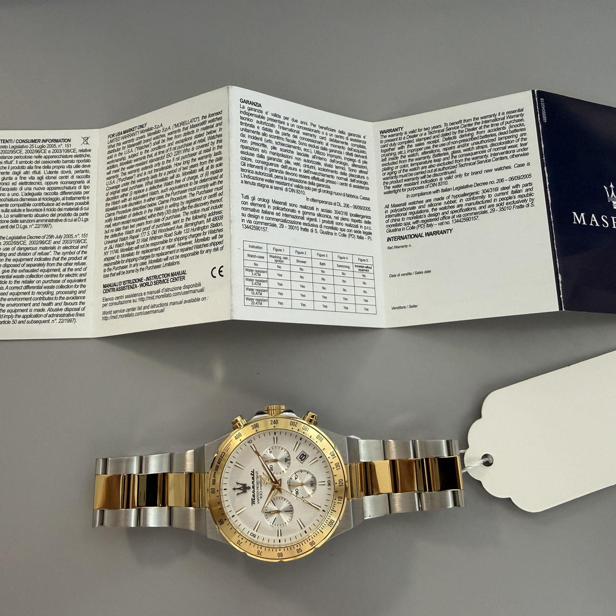 Orologio Maserati Sfida uomo R8873640028