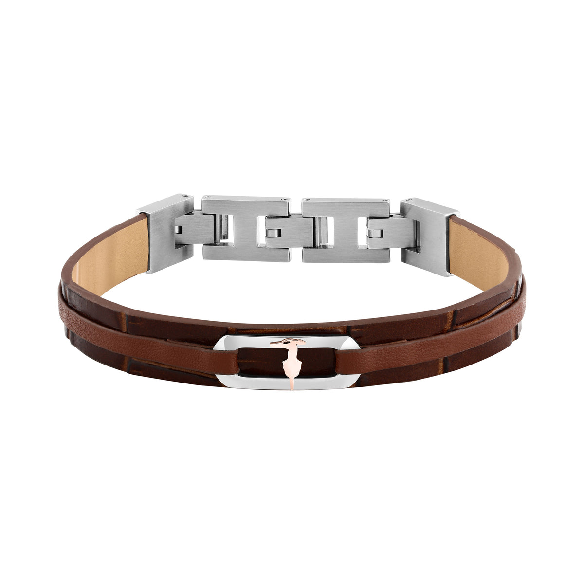 Bracciale Trussardi T-Leather uomo TJAXZ26
