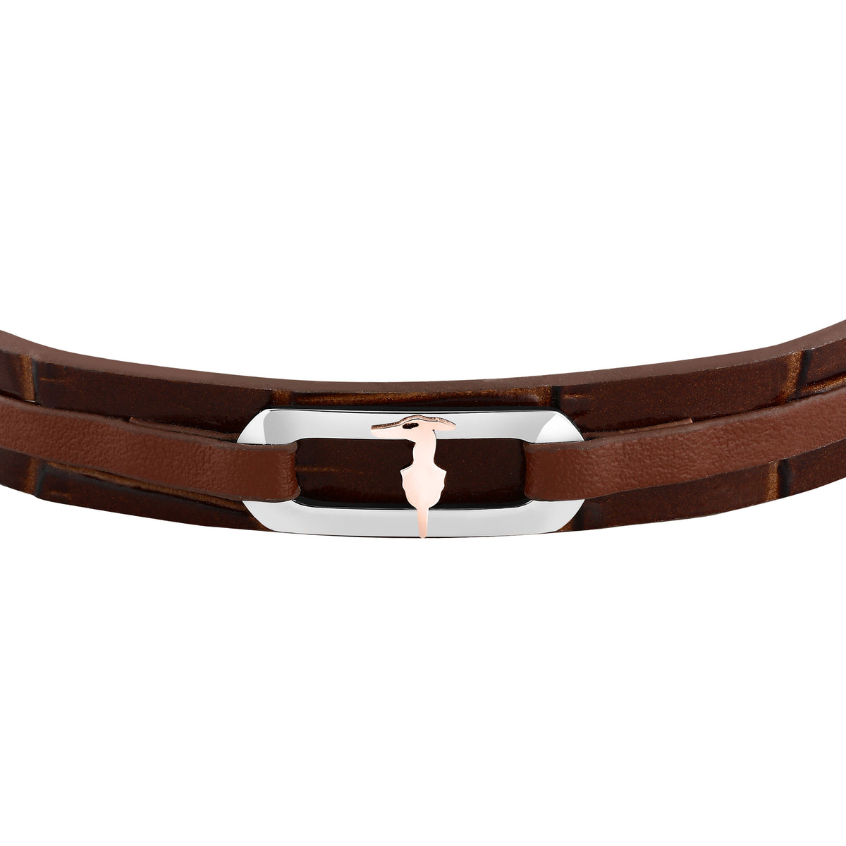 Bracciale Trussardi T-Leather uomo TJAXZ26