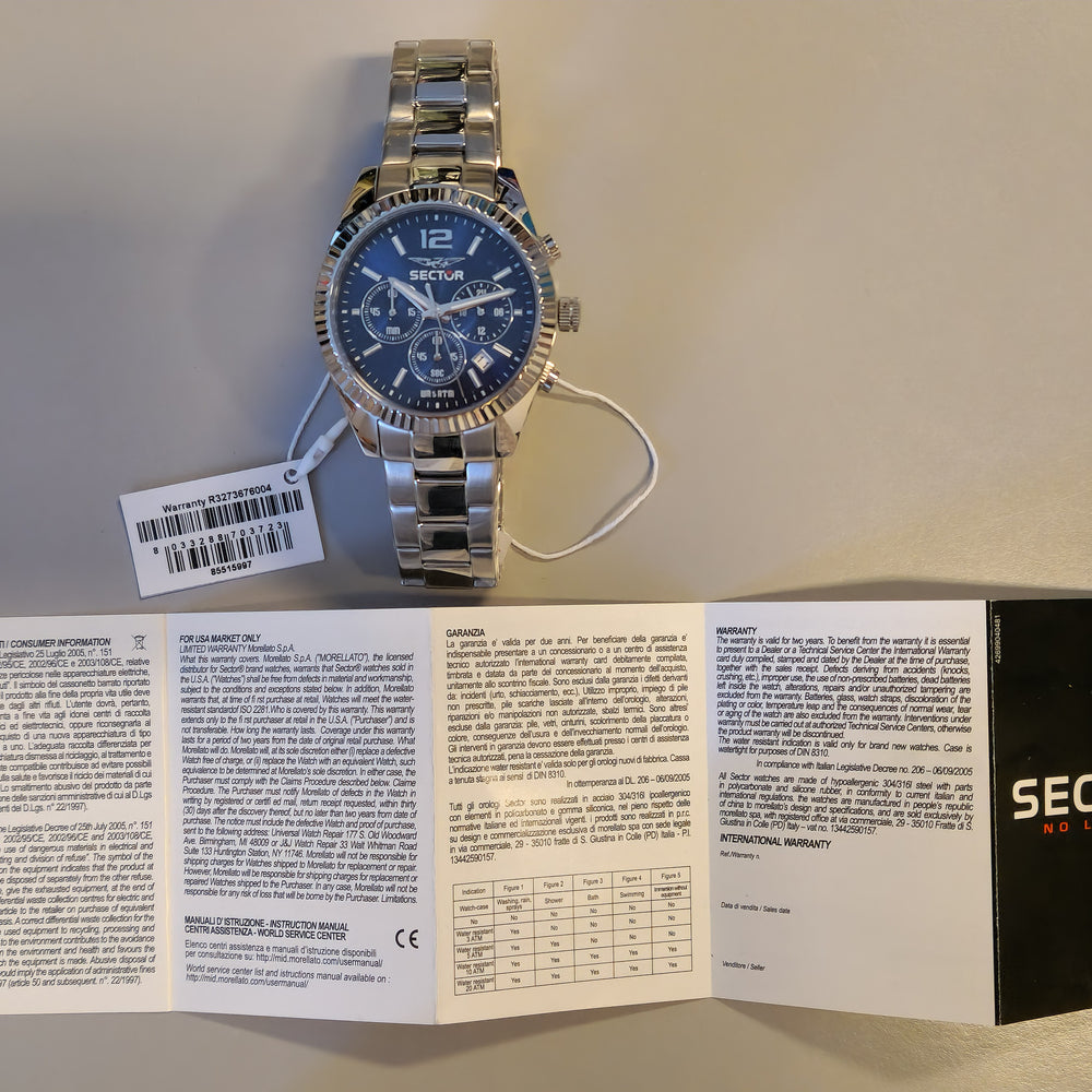 
                  
                    OROLOGIO UOMO SECTOR 240 R3273676004-SECTOR-Eldorado Jewels
                  
                