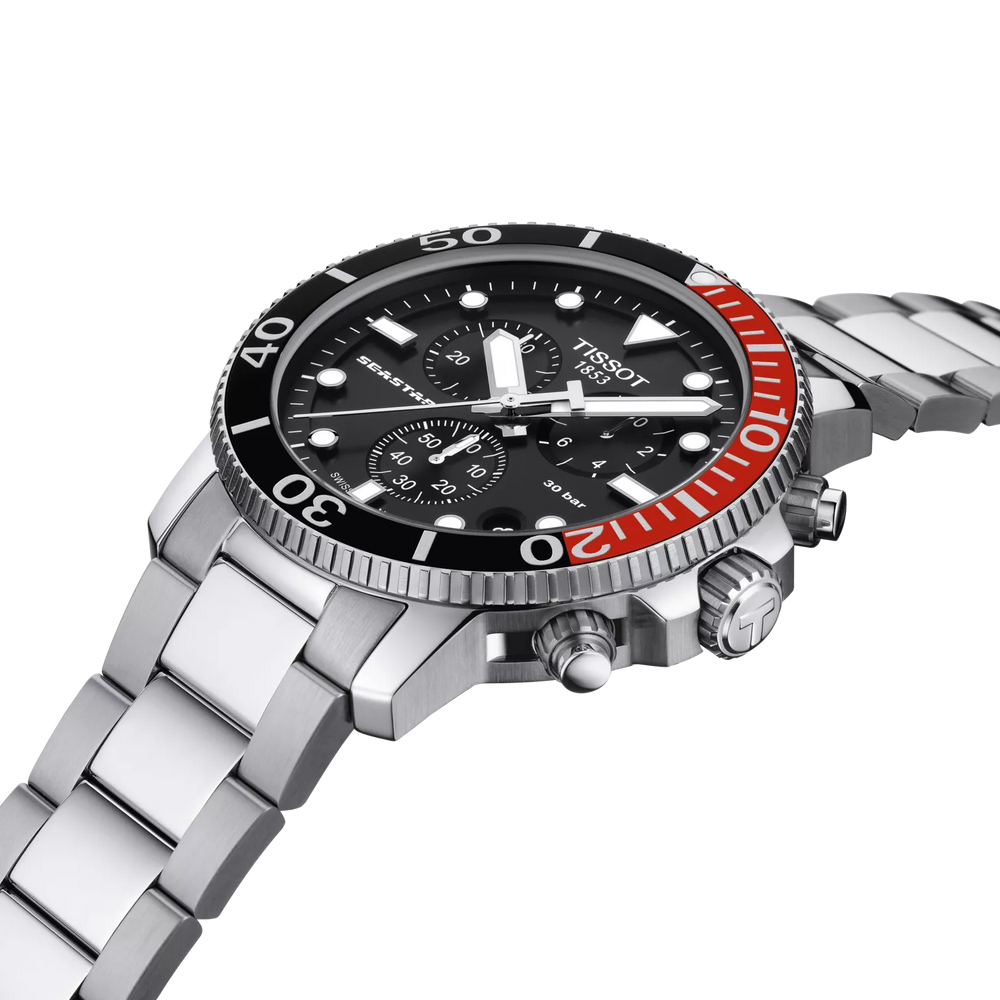 
                  
                    Orologio cronografo Tissot Seastar 1000 T120.417.11.051.01
                  
                