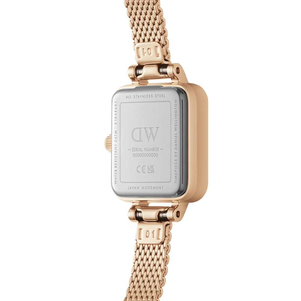 
                  
                    Orologio Daniel Wellington Quadro Mini Melrose Rose Gold Champagne
                  
                